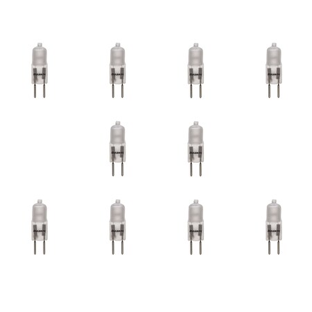 Bulbrite 50W T3 JC TYPE FROST GY6.35 12V-10PK 860787